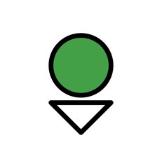 Down Direction Arrow Icon For Your Project