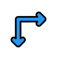 Double Direction Arrow Icon For Your Project