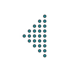 Left arrow icon for your project.
