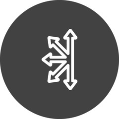 Left Direction Arrow Icon For Your Project