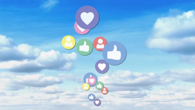 Increasing number of social media network