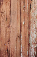 Close-up of old wood planks texture background.