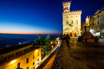 Fototapeta na wymiar Comune di San Marino