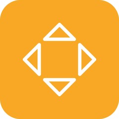 Complex Direction Arrow Icon For Your Project