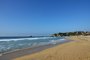 Fototapeta na wymiar Mexico south pacific beach