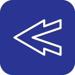 Left Direction Arrow Icon For Your Project