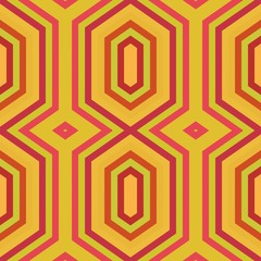 simple seamless geometric background with moderate red, golden rod and bronze colors. can be used for wallpaper, creative fashion design, wrapping paper or texture