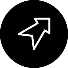 Up Direction Arrow Icon For Your Project