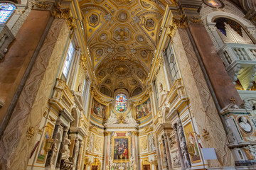 Fototapeta na wymiar Santa Maria dell Anima (Our Lady of the Soul) church in Rome, Italy