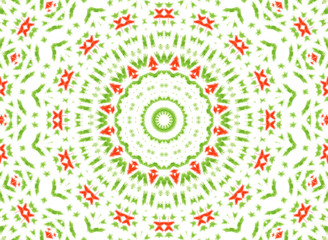 Abstract color pattern