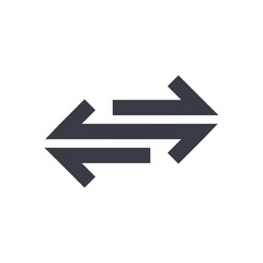 Illustration of arrow signs vector symbol