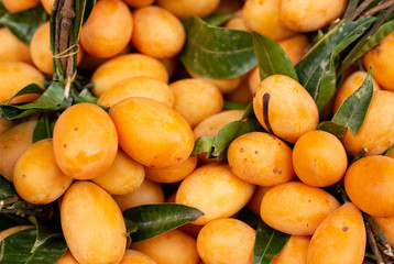Ripe Orange Sweet Maprang