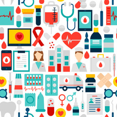 Health Seamless Pattern