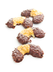 Sweet biscuits dessert.