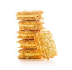 Sweet biscuits dessert.
