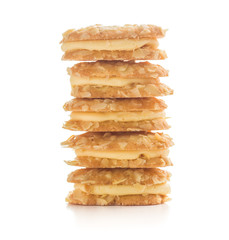 Sweet biscuits dessert.