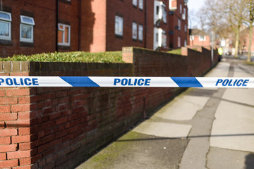 Police Line Crime Scene do not cross.
