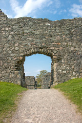Fototapeta na wymiar Inverlochy Castle in Fort William at Loch Linnhe Highlands Scotland