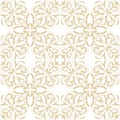 Ornamental seamless pattern in the style of Baroque..