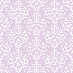 Fototapeta premium Ornamental seamless pattern in the style of Baroque..