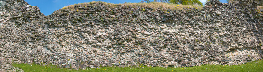 Panorama Inverlochy Castle in Fort William at Loch Linnhe Highlands Scotland