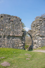 Inverlochy Castle in Fort William at Loch Linnhe Highlands Scotland