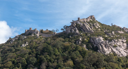 Fototapeta na wymiar Sintra - Castelo dos Mouros