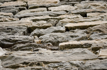 Old stone wall texture