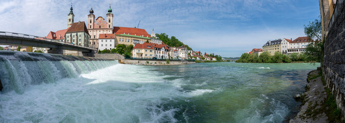 Steyr Und Enns Zusammenfluss Steyr