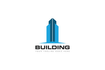 Fototapeta premium building logo and icon vector Illustration design template