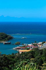 Fototapeta na wymiar View of the Caribbean Sea 