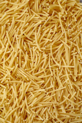 Durum wheat pasta noodles