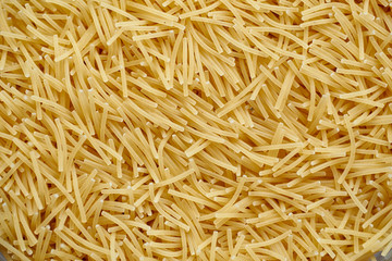 Durum wheat pasta noodles