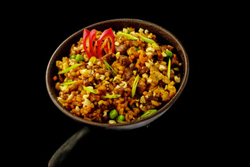 Hoisin beef rice.