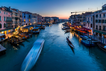 Vista dal ponte di Rialto