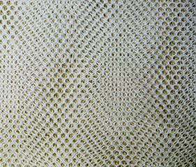 rhombus shape caged textile fabric net. background, texture.