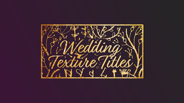 Wedding Texture Titles