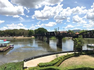 Fototapeta premium Bridge on the river kwai