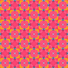 Pattern decoration illustration. Abstract geometric background pattern