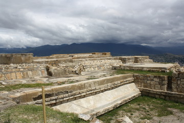 Fototapeta na wymiar Ruinas de Atzompa, Oaxaca, México.
