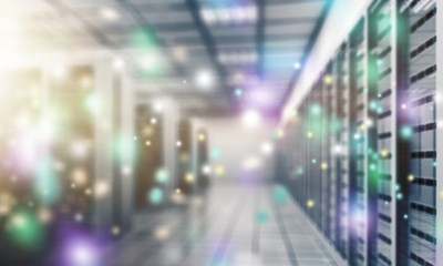 Abstract of modern high tech internet data