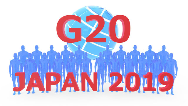 G20 2019 japan 3DCG rendering