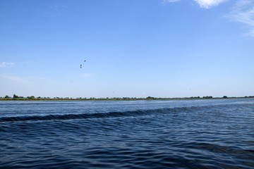 Fortuna Lake (Lacul Furtuna). Danube biosphere reserve - Danube delta, Romania.