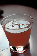 Juice Cocktail in a Glass