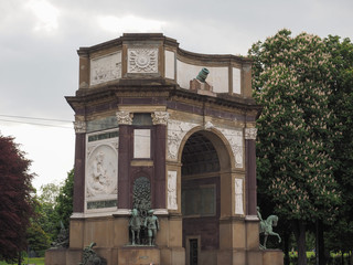 Fototapeta na wymiar Arco del Valentino arch in Turin