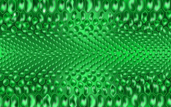 Vector snake green reptile skin texture background