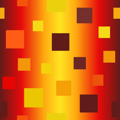 Glossy square pattern. Seamless vector