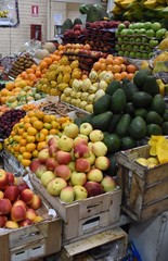 Fresh fruit at the farmer’s market 
