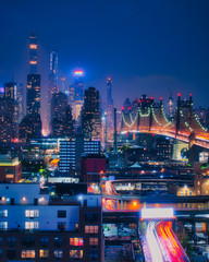 Naklejka na ściany i meble New York: Cyber City
