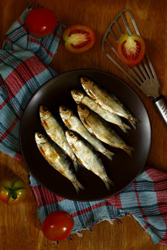 Filipino delicacy called Tuyo or dried fish